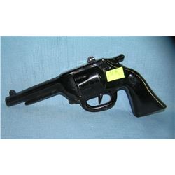 Antique all tin clicker toy gun