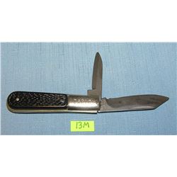 Vintage Barlow 2 bladed pocket knife