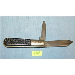 Vintage Barlow 2 bladed pocket knife