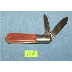Vintage Barlow 2 bladed pocket knife