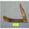 Image 1 : Brass and walnut panther Jr pocket knife