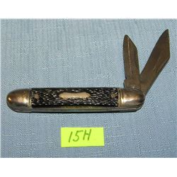 Vintage 2 bladed pocket knife by Ideal USA
