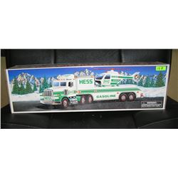 HESS toy truck and helicopter with original box