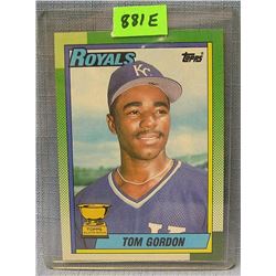 Vintage Tom Gordon rookie baseball card