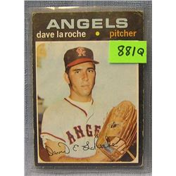 Vintage Dave LaRoche rookie baseball card