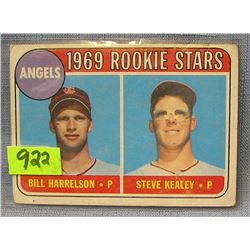 Vintage 1969 Angels rookie baseball card