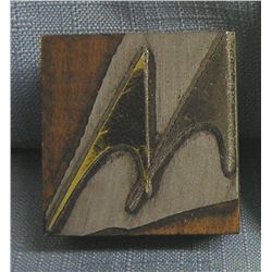 Star Fleet logo rubber printing stamp