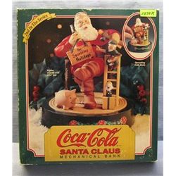 Coca Cola Santa Claus mechanical bank