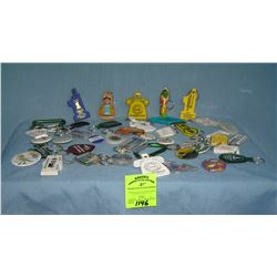 Vintage key chains and collectibles