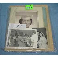 Bag of vintage photographs
