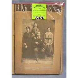 Group of antique photos