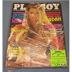 Vintage Playboy magazine featuring Jordon