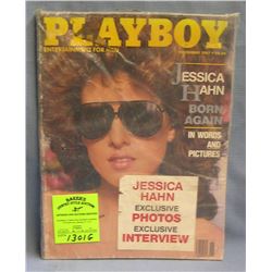 Playboy magazine featuring Jessica Hahn