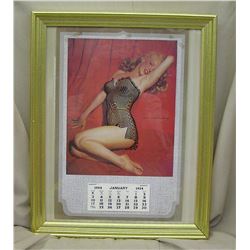 Marilyn Monroe Golden Dreams 1954 calendar