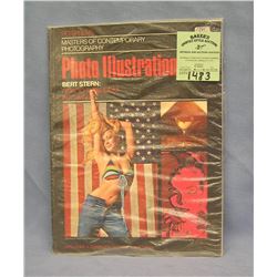 Vintage photo illustrated magazine with erotica