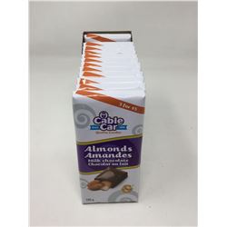 Lot of Cable Car Almond Milk Chocolate Bars (12 x 100g)