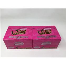 Lot of 5-Hour Energy Pink Lemonade (2 x 12 x 57ml)