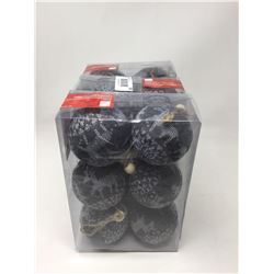 Shatter Resistant Cable Knit Ornaments (3 x 6)