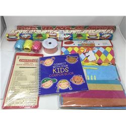 Lot of Assorted Gift Wrap