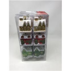 Shatter Resistant House Ornaments (3 x 6)