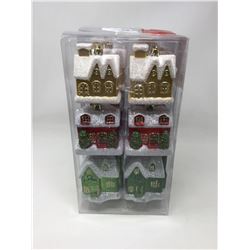 Shatter Resistant House Ornaments (3 x 6)