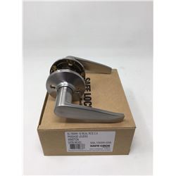 Safe Lock Passage Levers- Winston, Satin Nickel