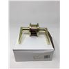 Image 1 : Brass Finish Passage Door Lever