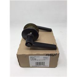 Privacy Locking Latch- Black Finish