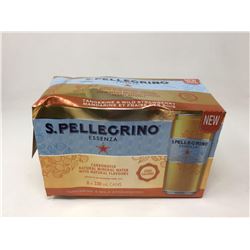 Lot of S. PellegrinoCarbonated Natural Mineral Water (8 x 330ml)