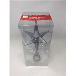 14 inch Tree Topper-Silver