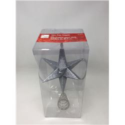 14 inch Tree Topper-Silver