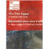 Image 2 : Lot of 2 Blue Sparkle Tree Toppers