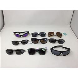 Lot of Assorted Shatter Resistant Sunglasses