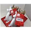 Image 3 : 12 inch Sitting Deer (2ct)