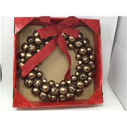 18inch Jingle Bell Wreath with Bow