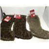 Image 1 : Lot of 3 Faux Fur Stockings