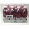 Image 1 : Case of Ocean Spray Pink Lite Cranberry/Rose (8 x 1.89L)