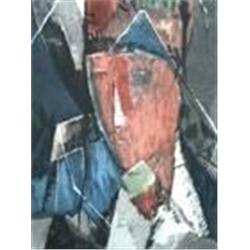 VILLON & J.CROTTI Etching French 1928