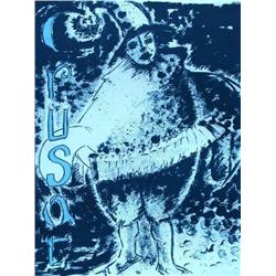 ROGER CRUSAT Color Litho French Art