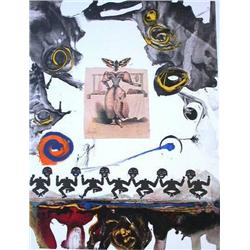 DALI Color Litho + Etching Surrealism