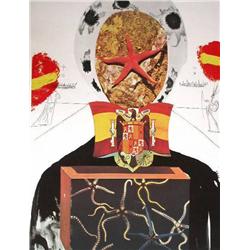 DALI Color Etching Spanish Surrealism