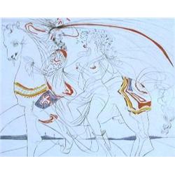 DALI Etching Spanish Surrealism