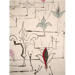 DALI Hand Colored Etching Surrealism