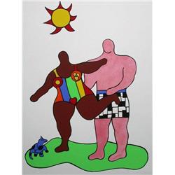 Niki de Saint Phalle Color SilkScreen