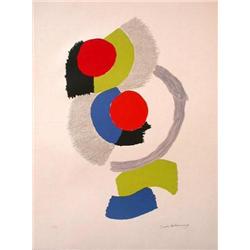SONIA DELAUNAY Litho French Abstract 