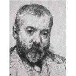 Marcellin DESBOUTIN Etching French 1878