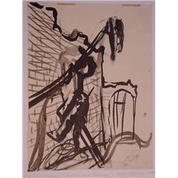 OTTO DIX Ink Painting 1924 German