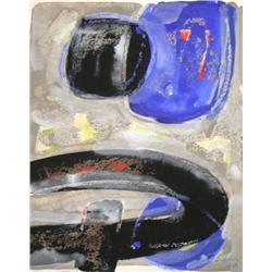 JUN DOBASHI Painting Japanese Abstract