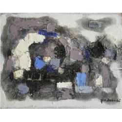 JUN DOBASHI Painting Japanese Abstract