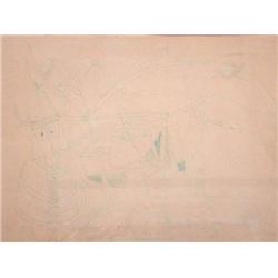 OSCAR DOMINGUEZ Drawing Surrealism 1948